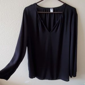 Black Peasant Top